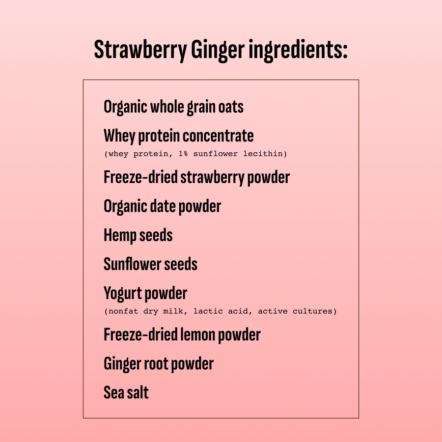 Strawberry Ginger - 3 pack